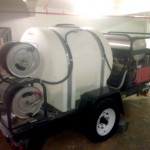 power wash machine for garage maintenance